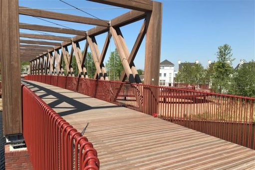 Voetgangersbrug TruSteel Infra