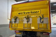 1e AO-kipper met hydraulische asfaltkleppen Vossebelt