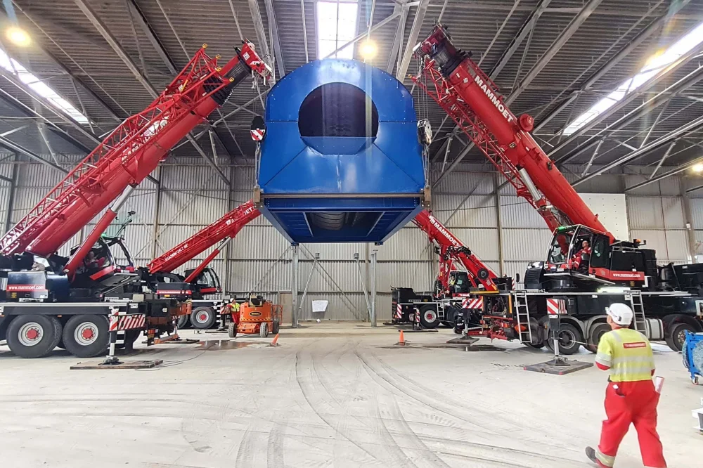 PreZero Groningen Recycling zeeftrommel
