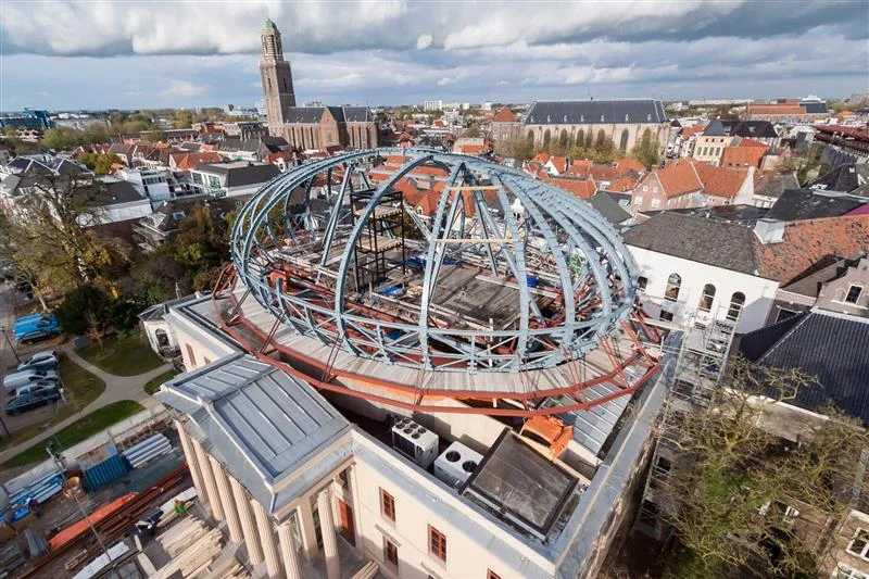 Steel construction De Fundatie Zwolle Kampstaal
