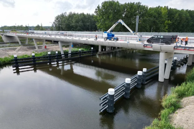 Remmingwerken Spoorbaanpad, Almere