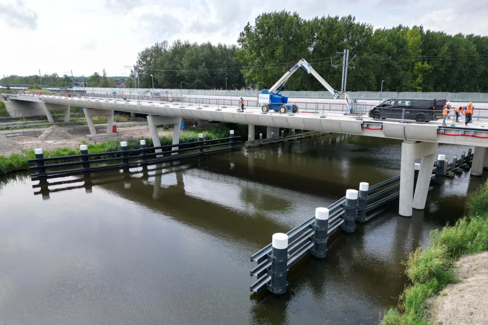 Remmingwerken Spoorbaanpad, Almere