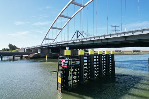 Geleidewerk Hartelkanaal, Rotterdam