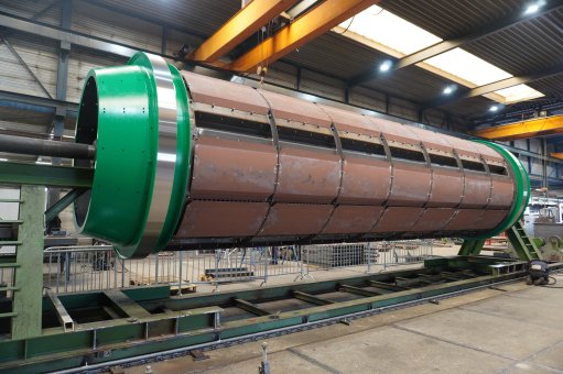 Screening drum Mexico TruSteel Recycling