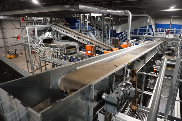 industriële transportbanden TruSteel Recycling