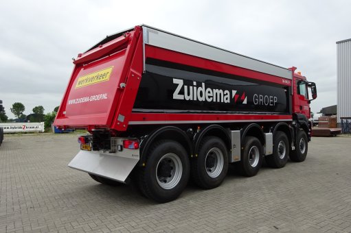 Rearward and semitrailer tippers