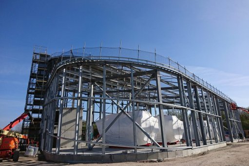 Staalconstructie Vattefall Amsterdam