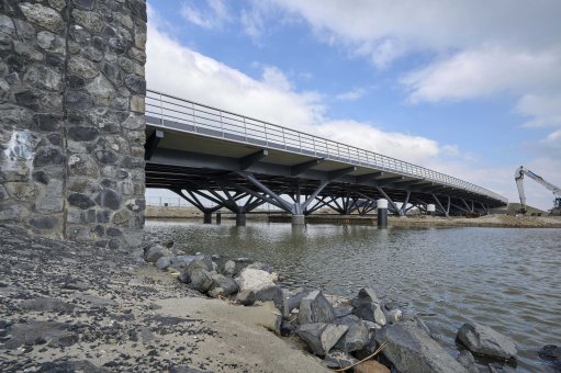 Gerda Tarobrug brug  IJburg TruSteel Infra