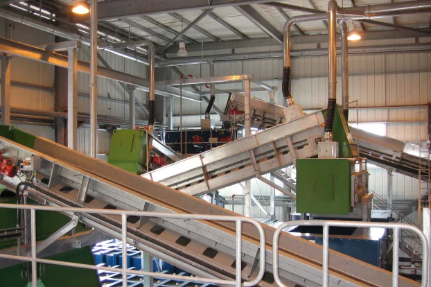 Industriële transportband TruSteel Recycling
