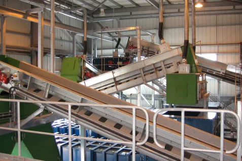 Industrial conveyor TruSteel Recycling