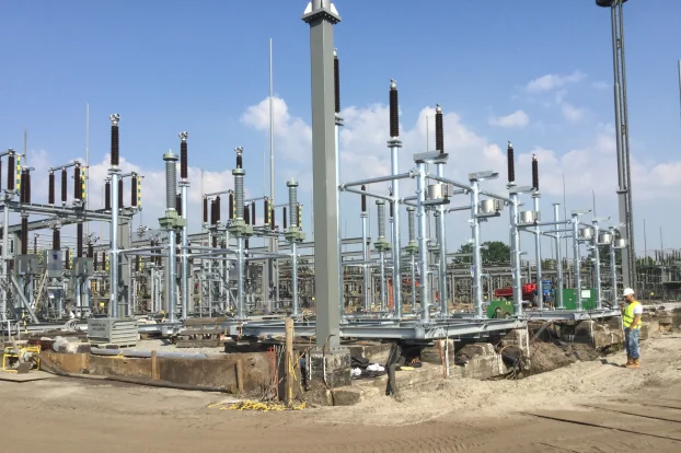 Elektriciteitsstation onderstation TruSteel Energy