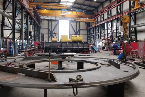Staalconstructie Productiehal Nauta Heeg