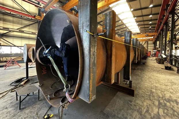 Golfschotten Sassevaart, Nieuwe sluis Terneuzen