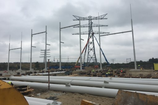 Elektriciteitsstation onderstation TruSteel Energy