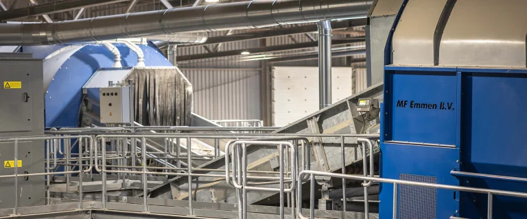 Sorting facility PreZero Groningen Recycling