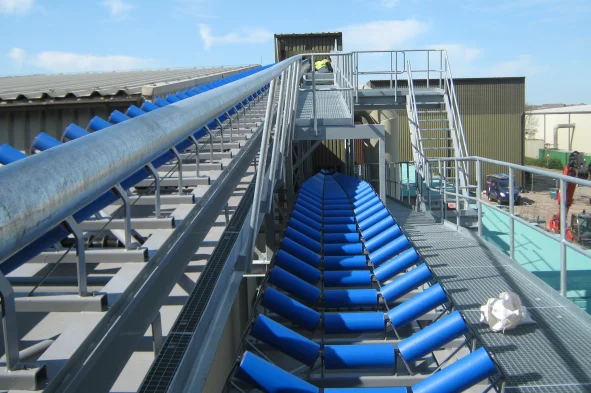 Industriële transportband trusteel recycling
