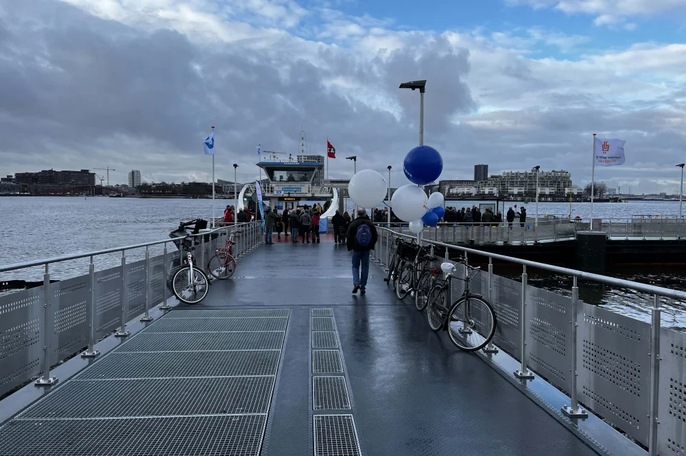 Pontonaanlandingen Zeeburgereiland, Amsterdam