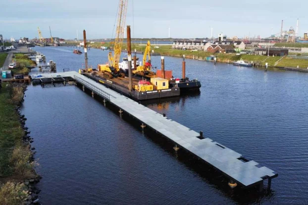 Steiger Noordzeekanaal, IJmuiden