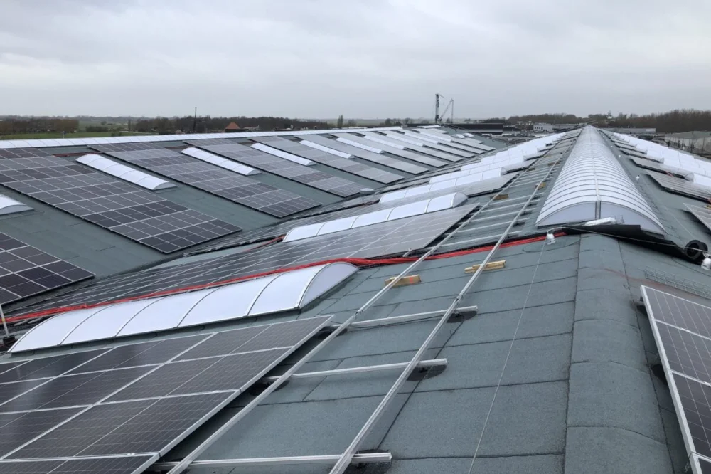 Zonnepanelen De Boer Staal, Uitgeest