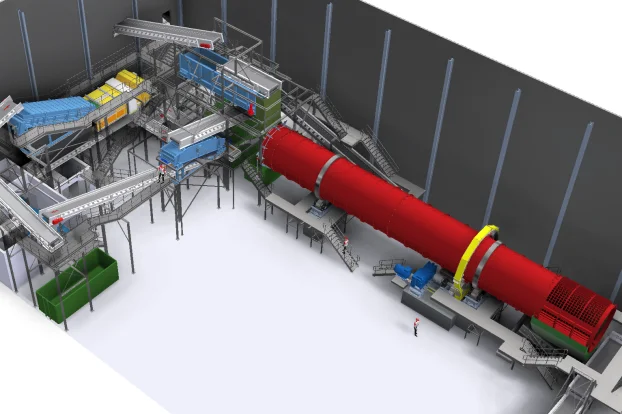 dano-trommel Omrin TruSteel Recycling