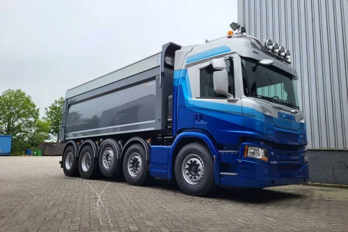 Kipper Jan Bakker Transport Vossebelt