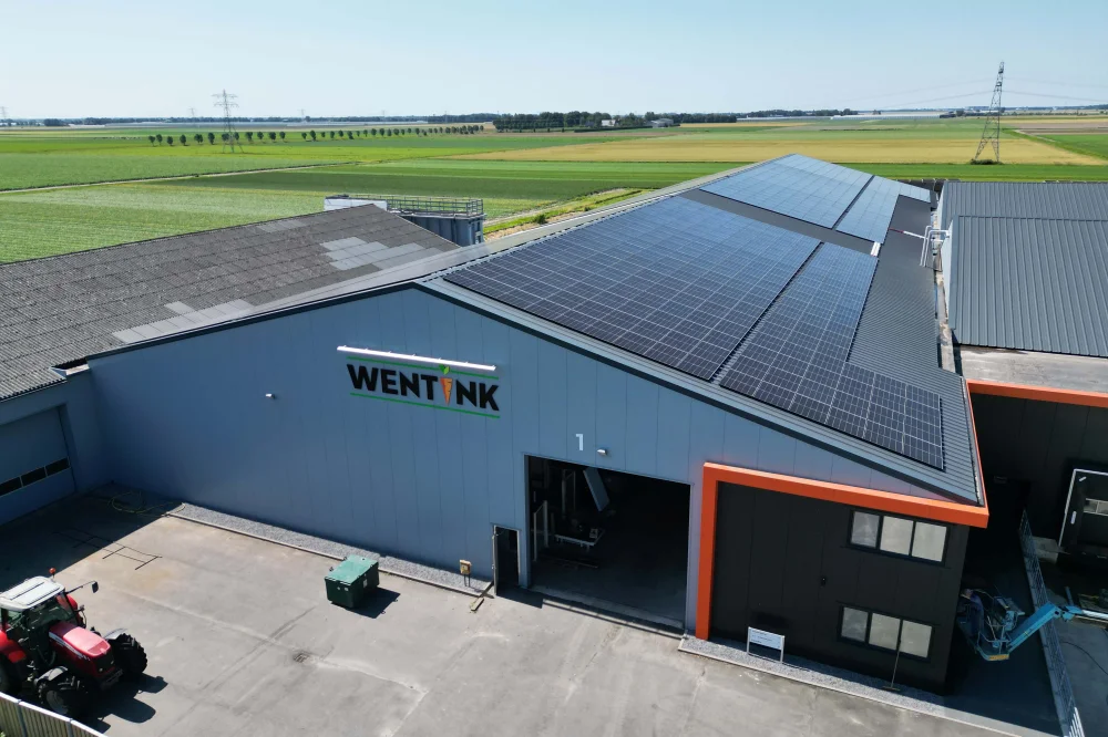 Zonnepanelen Wentink TruSteel Energy Agrarisch bedrijf