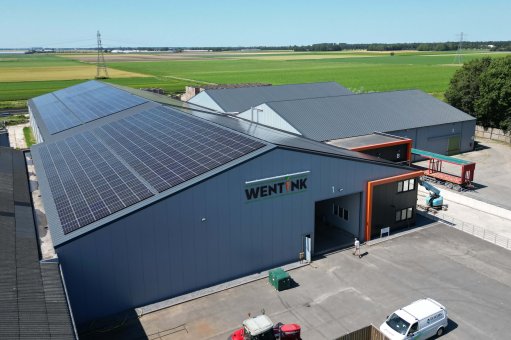 Zonnepanelen Wentink TruSteel Energy Agrarisch bedrijf