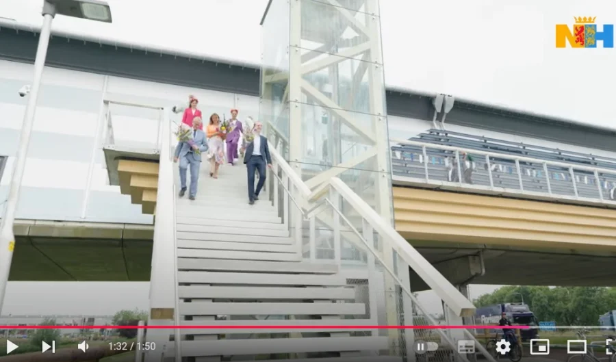 Voetgangersbrug - Royal FloraHolland